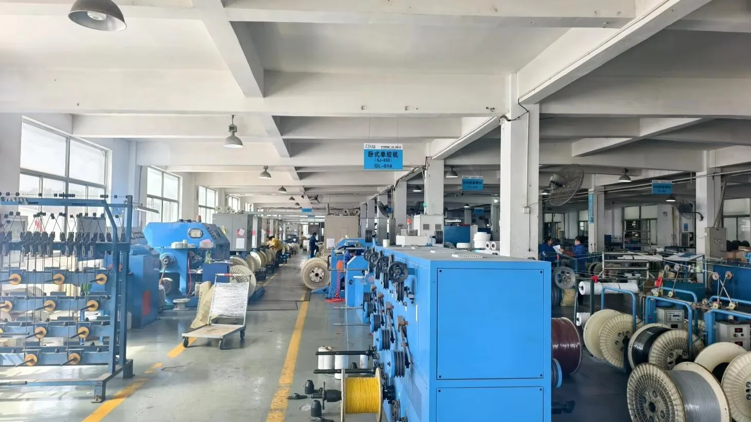 Yichi cable production workshop overview