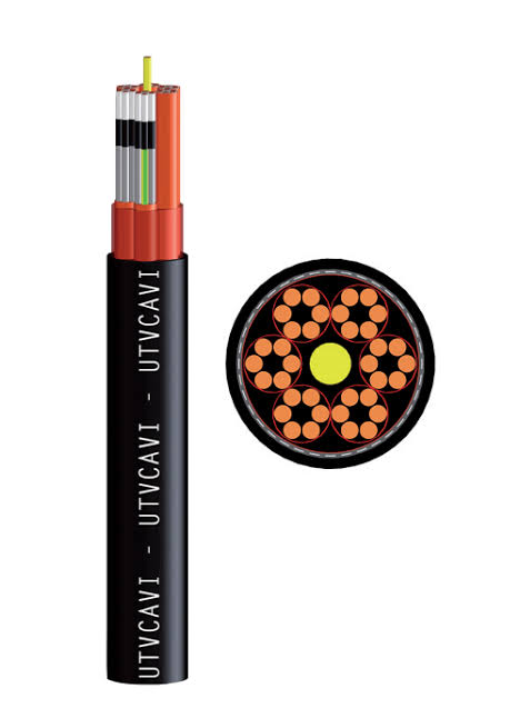 Accumulator Basket Spreader Cable — EPR/CR Insulated and Sheathed Heavy-Duty Flexible Reeling Cable for Accumulator Basket Cable Management Systems on Container Cranes, Ship Loaders, and Heavy Industrial Material Handling Equipment with Power, Control, and Fiber Optic Composite Configuration