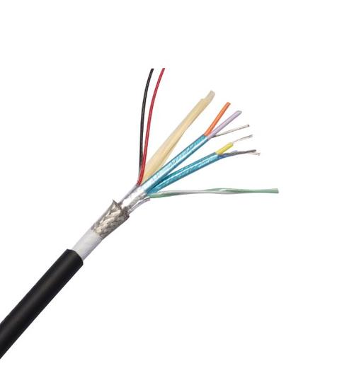 CAN Bus Communication Cable — 120 Ohm Shielded Twisted Pair CAN Bus Cable with PUR Jacket for SAE J1939, CANopen, DeviceNet, and NMEA 2000 Industrial and Vehicle Communication Networks
