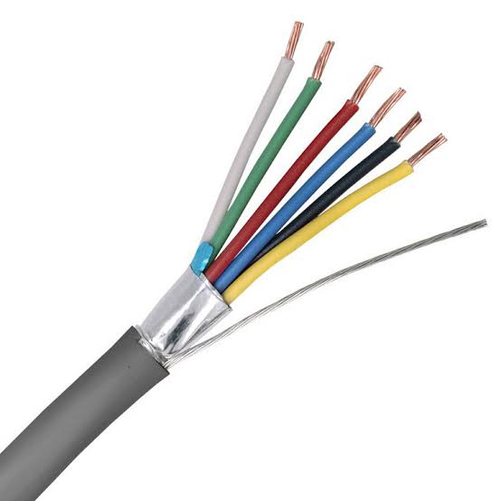 Combination Hoist & Control Cable — Integrated Power and Multi-Core Control Flexible PUR/CR Jacketed Composite Cable for Electric Chain Hoist, Wire Rope Hoist, Crane Trolley, and Overhead Lifting Equipment with Combined Motor Power, Pendant Control, and Limit Switch Circuits in a Single Cable Assembly
