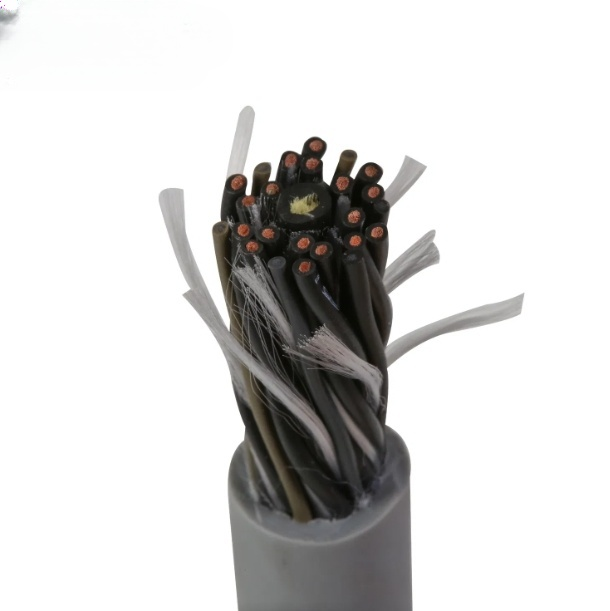 Industrial Drag Chain Ethernet Cable (RJ45/M12 D-Coded) — PROFINET, EtherCAT, EtherNet/IP Flexible Cat5e Cable for Moving Carriers