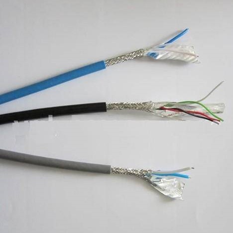 Encoder Signal Cable — Shielded Flexible Encoder Feedback Cable with Low-Capacitance PE Insulation for Incremental and Absolute Encoder Signal Transmission in CNC, Robotics, and Automation