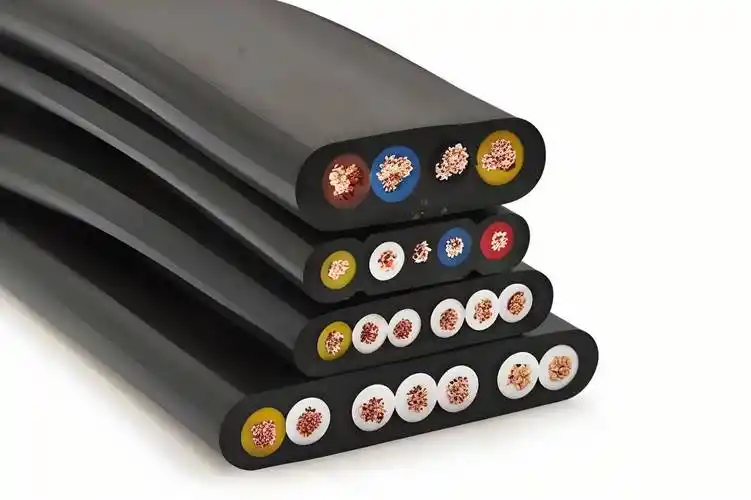 Heavy Duty Flat Cable — Rugged High-Capacity Ribbon Cable with Reinforced Construction for Mining, Crane, and Harsh Industrial Environments