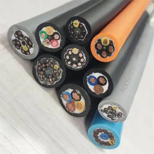 Industrial Sensor Cable — PVC Signal Cable for Magnetic, Proximity, and Photoelectric Switch Wiring, 2 to 5 Cores