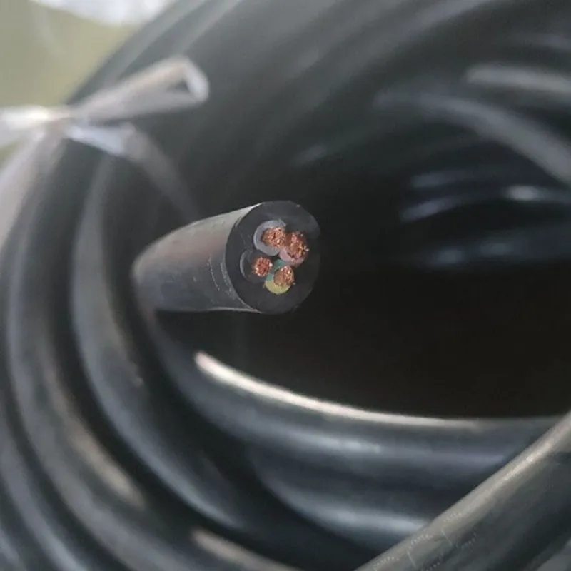 JHS Waterproof Rubber Sheathed Cable — Heavy-Duty Flexible Rubber-Insulated Waterproof Cable for Mining, Tunneling, Underwater Construction, and Harsh Industrial Wet Environments