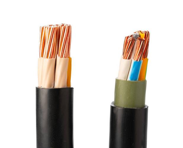 KVVR Flexible Control Cable — GB/T 9330 Copper Core PVC Insulated PVC Sheathed Flexible Multi-Core Control Cable with Class 5 Stranded Conductor, Numbered Cores, 450/750 V Rating for Industrial Control Panels, Machine Tool Wiring, Conveyor System Control, and Building Automation Interconnection