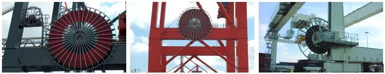 Overhead Crane Cable with Steel Wire — Reinforced Round Reeling Cable with Central Steel Wire Tensile Core for Hoist, Trolley, and Bridge Drive Power on Overhead Traveling Cranes