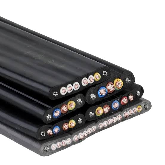 Reeling Flat Cable — Space-Saving Ribbon Profile Drum-Wound Cable with Multiple Jacket Options for Cranes, Hoists, and Industrial Reeling