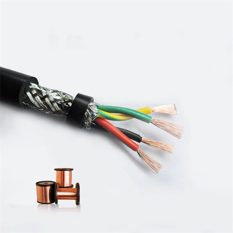 RVSP Twisted Pair Shielded Cable — Flexible Stranded Copper with Braid Shield for RS-485, Instrumentation, and Industrial Control Signal Wiring