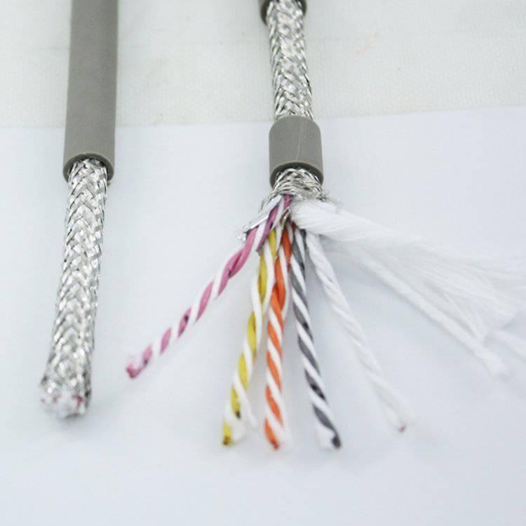 Servo Shielded Cable — Heavy-Duty Double-Shielded PUR Servo Cable with Enhanced Braid Coverage for High-Noise Industrial Environments: CNC, Welding, and VFD Motor Proximity