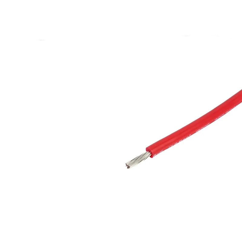 Silicone High Temperature Wire — UL 3122 / 3257 Single-Core Silicone Rubber Insulated Flexible Hookup Wire Rated 200°C to 250°C with Nickel-Plated Copper Conductor and Optional Fibreglass Outer Braid for Appliance Internal Wiring, Lighting Fixture Leads, Heating Element Connections, and High-Temperature Equipment Electrical Interconnection