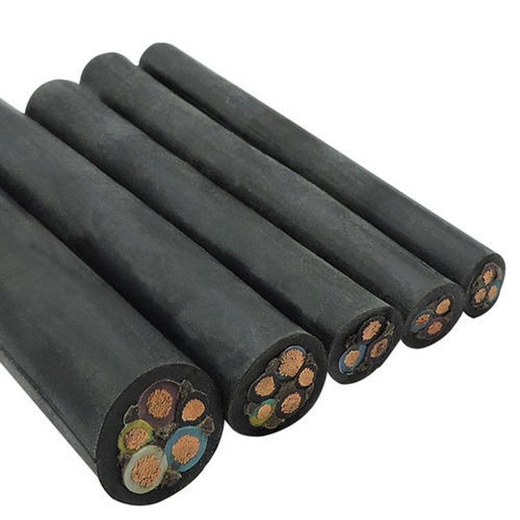 Submersible Pump Power Cable — Heavy-Duty 0.6/1 kV Rubber-Insulated Submersible Pump Cable with EPR Insulation and Robust Jacket for Deep Well, Borehole, Sewage, and Industrial Submersible Pump Power Supply