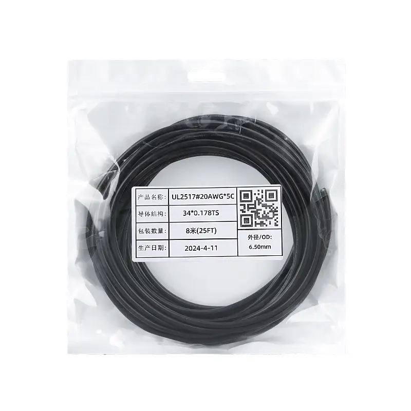 UL2517 Cable — 300 V / 105 °C Multi-Conductor PVC Power Cable