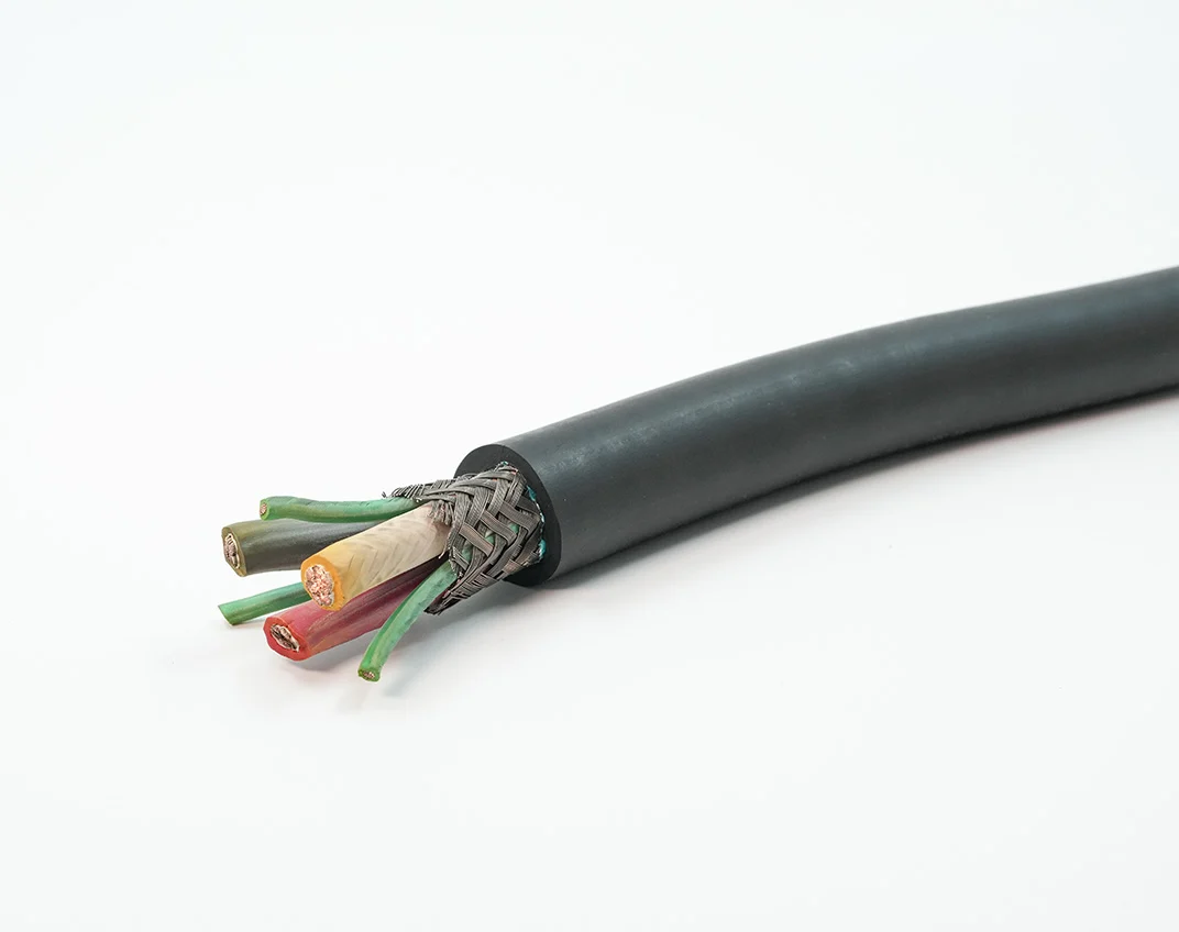 VFD Motor Cable — PWM-Optimized 0.6/1 kV Symmetric Motor Power Cable with Three-Layer Insulation for Variable Frequency Drive to Motor Connection in Industrial Automation