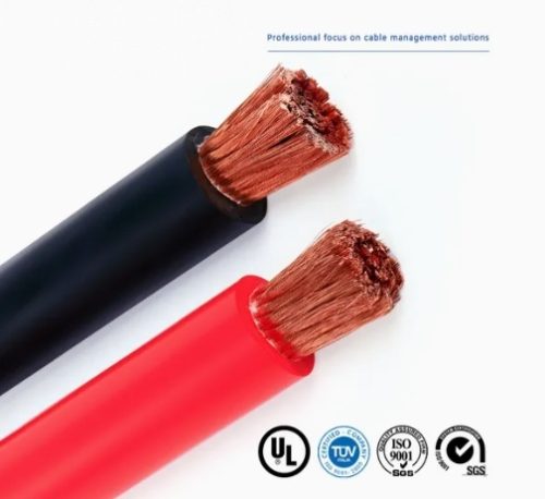 Silicone Rubber Cable High Voltage Electric Wire New Energy Cable