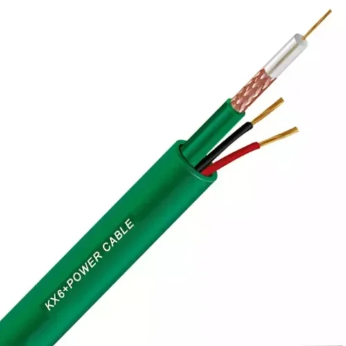 CCTV Kx7 Kx8 Kx6 +2c Coaxial Cable with Power Cable
