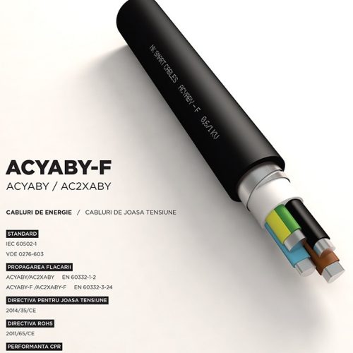 ACYAbY-F 0.6/1kV Steel Tape Armored Power Cable Customize