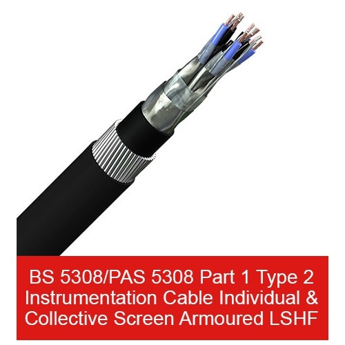 BS5308 Armoured Instrumentation Cable Dealer