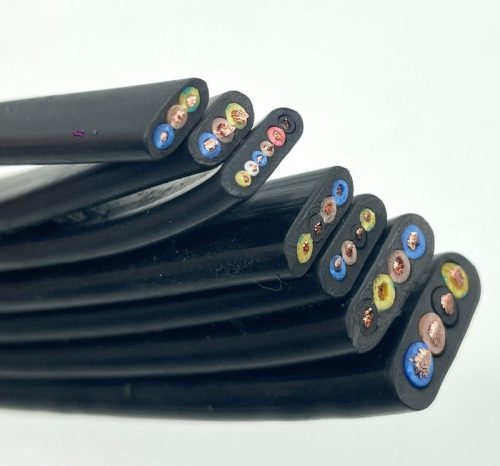 Flat Drag Chain Cable | 6M+ Flex Cycles, Oil & UV Resistant