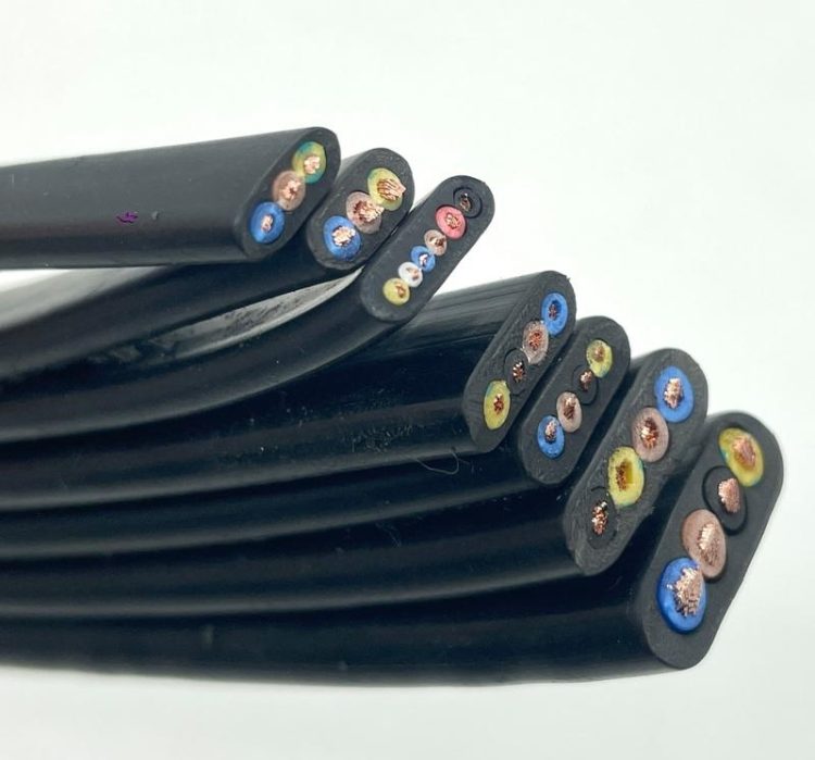 Flat Drag Chain Cable | 6M+ Flex Cycles, Oil & UV Resistant