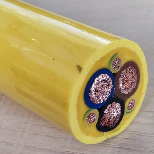 PUR Reeling Cable for Cranes & Mining – Flexible, Abrasion-Resistant (300/500V)