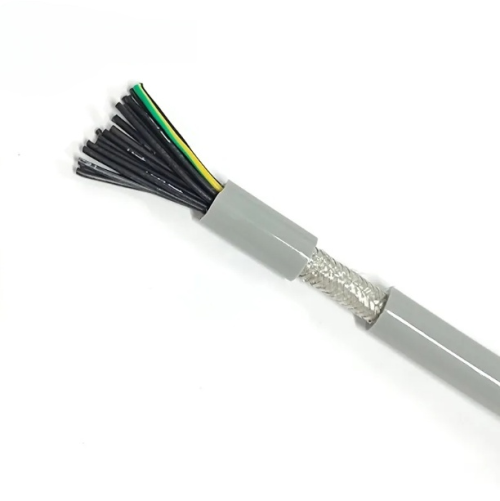 PUR Shielded Drag Chain Cable | High-Flex, EMI Resistant, Halogen-Free