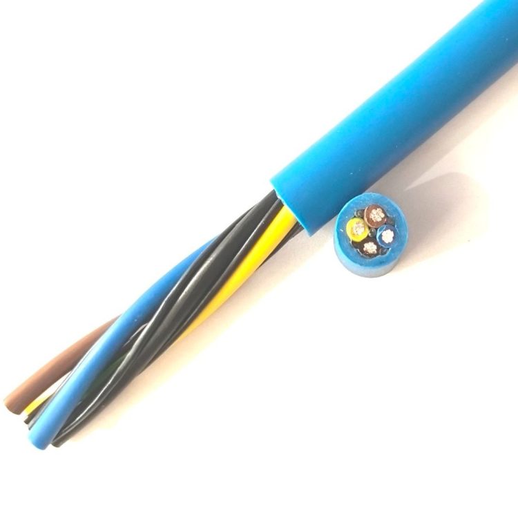 Highly Flexible Robot Cable | 3-Pair 28AWG PUR Shielded | UL758